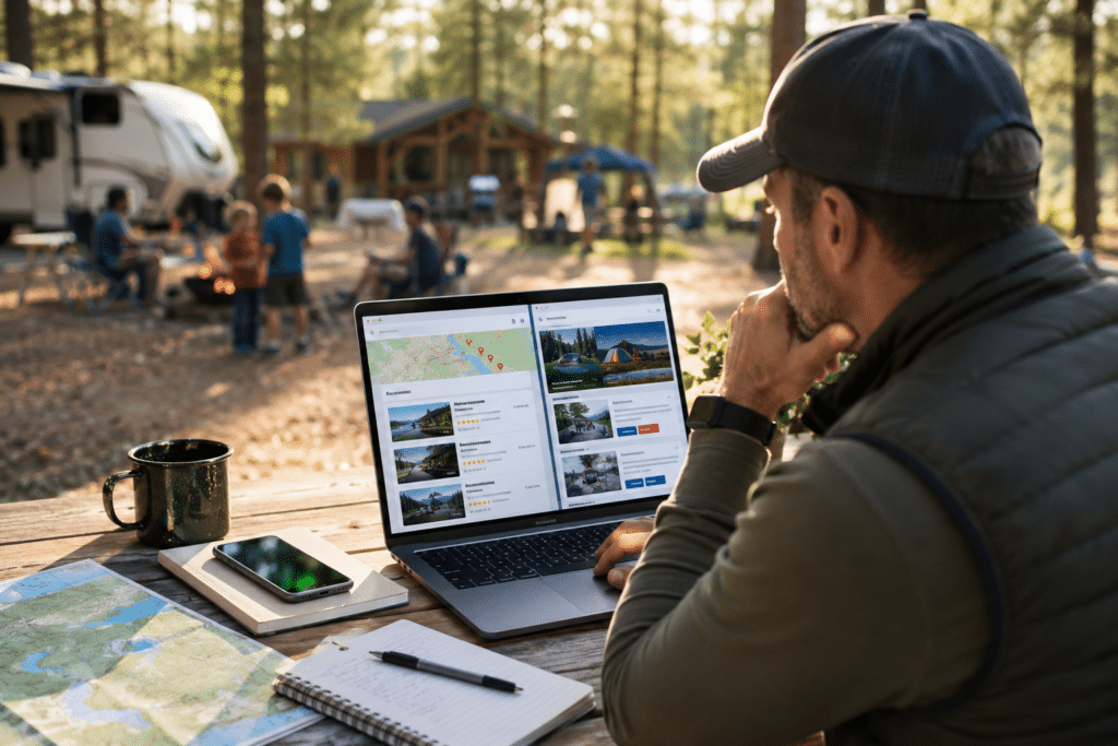 Campground Directory Listings vs Advertising Strategies